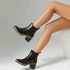 Urban Edge Chelsea Block Heel Boots