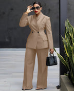 Executive Elegance Two-Piece Suit Set