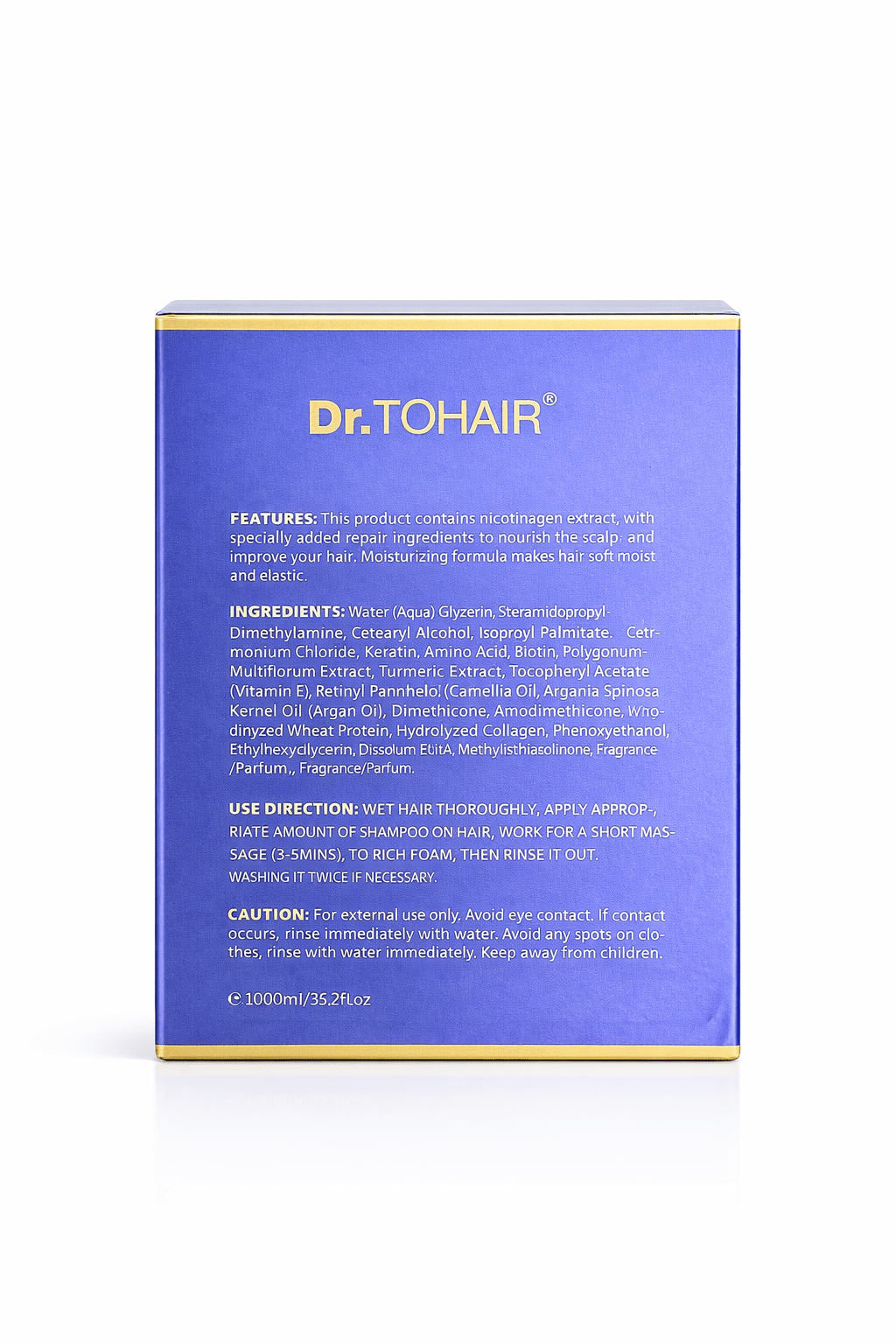 Dr Tohair Botox Hair Mask 1000ml