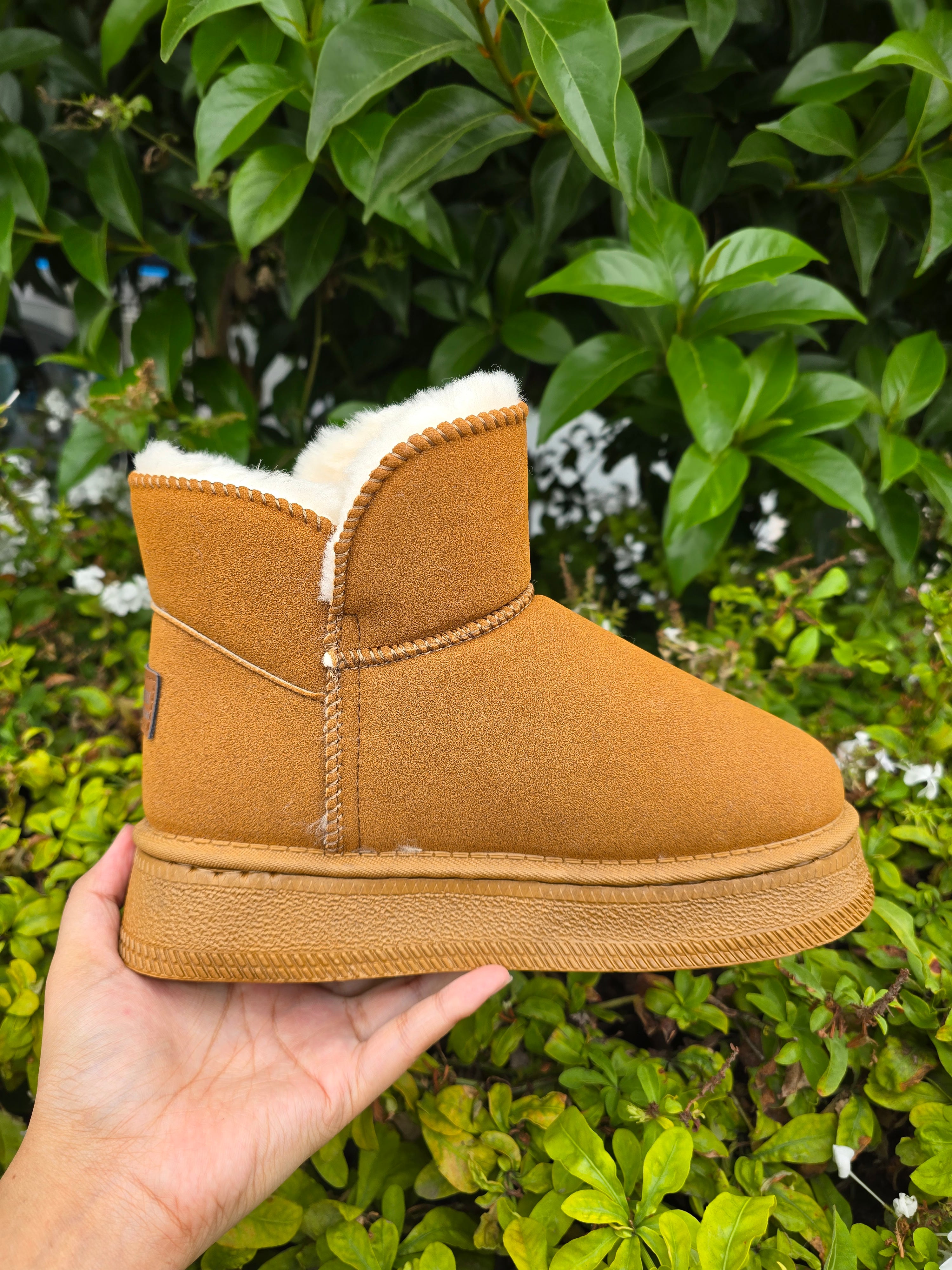 Women’s Fur Lined Winter Boots – Warm Casual Snow Ankle Boots
