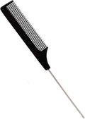 Rat Tail Comb with Metal Handle – Hair Styling & Sectioning Tool