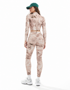 Athleisure Ribbed Long Sleeve Legging Set