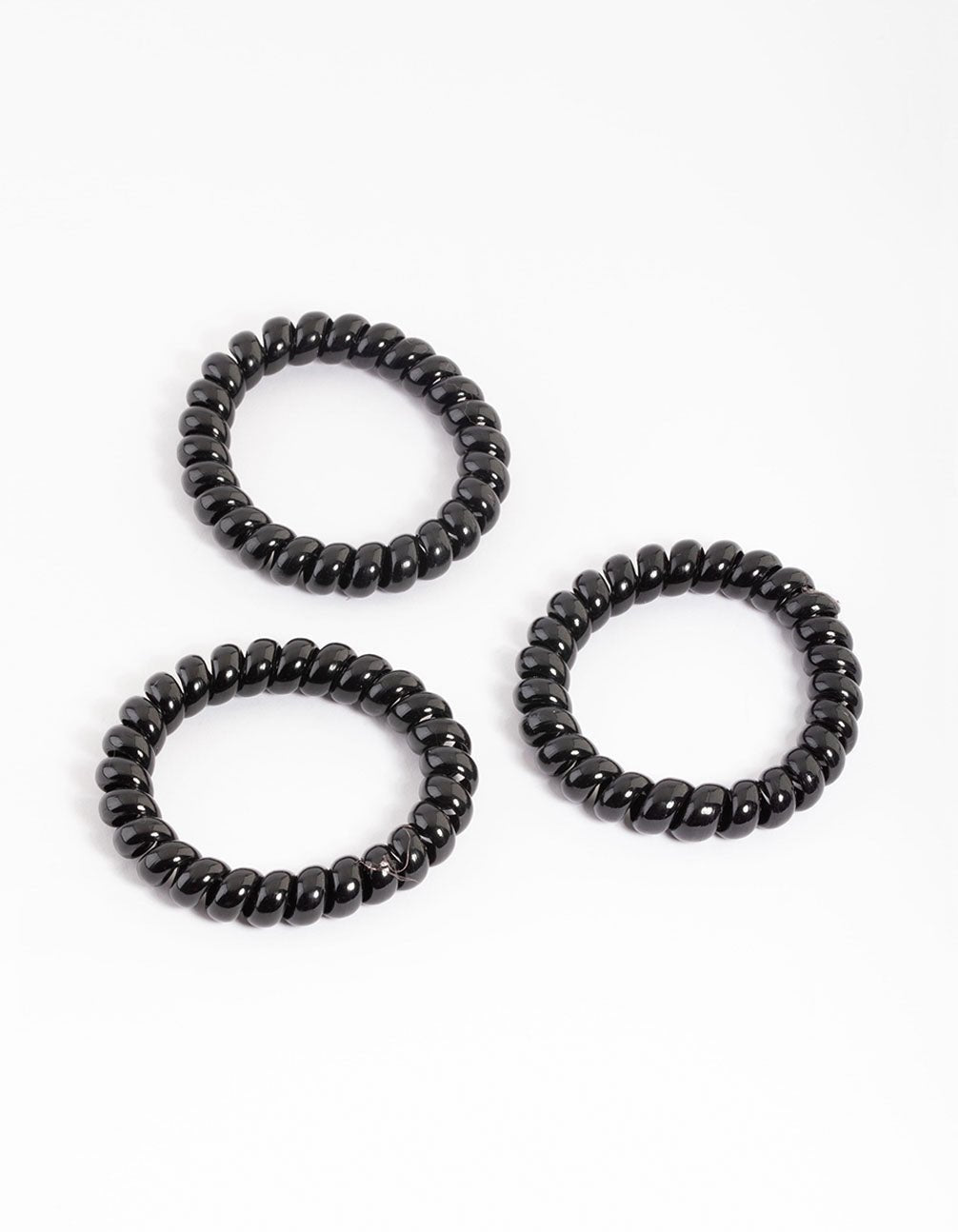 Elastic Spiral 3pc Hair Tie