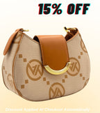 Graphic Letter Oval Sling Bag