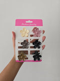 Flower Hair Grip Set