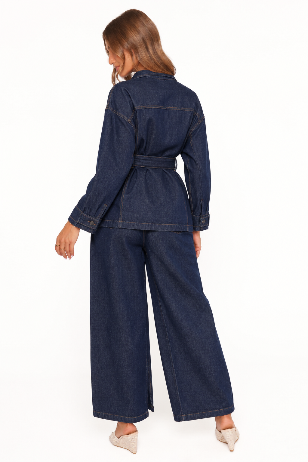 Ryder Belted Denim Utility Set
