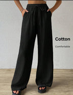 Cloudsoft Wide-Leg Beach Pants
