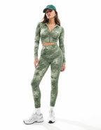 Athleisure Ribbed Long Sleeve Legging Set