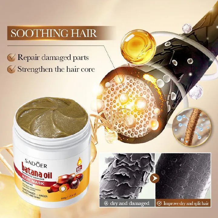 Batana Oil Haircare Repair Hair Mask 500g
