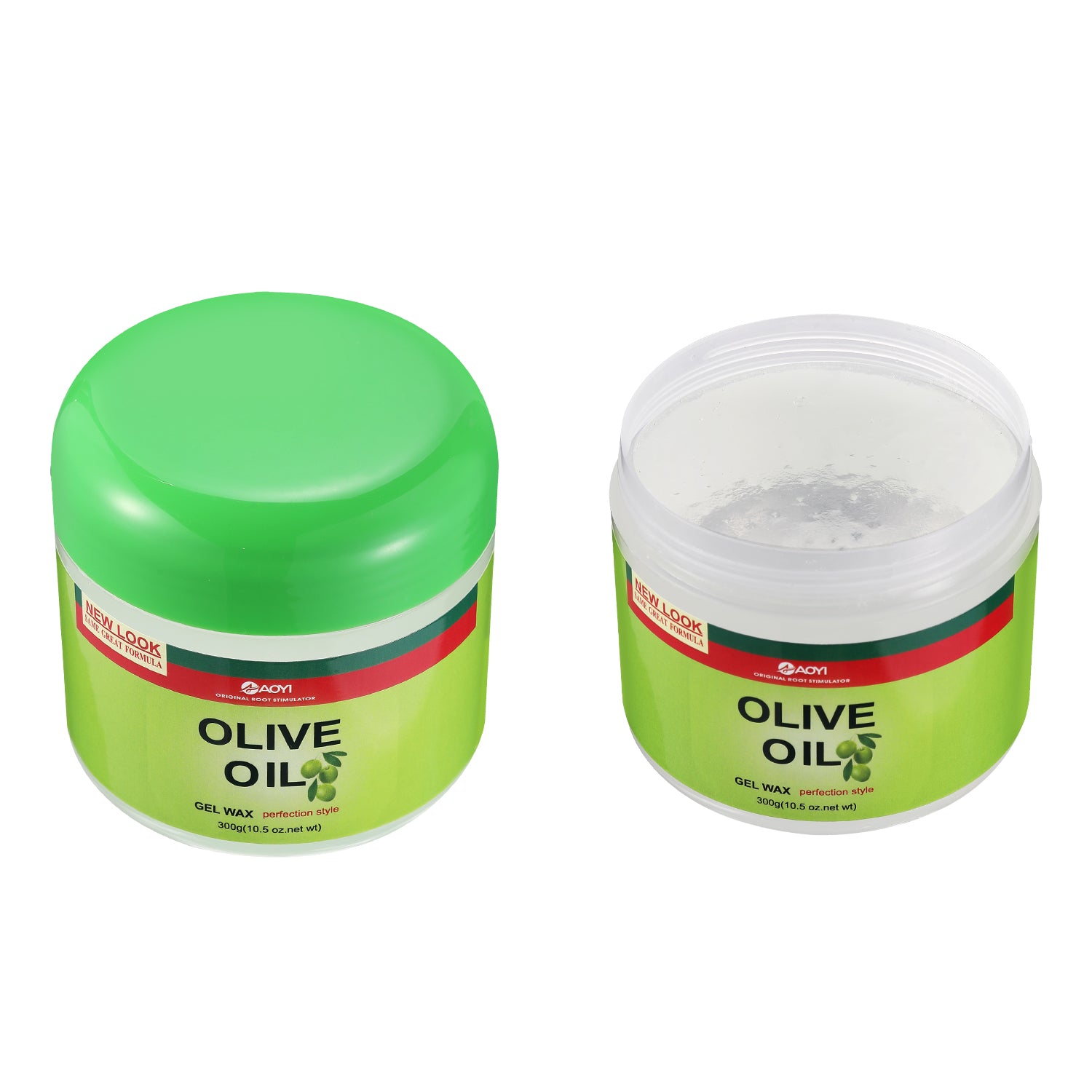 Olive Oil Gel Hair Wax – Shine & Nourishment (300g)