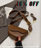 Curved Flap Sling Bag – Lightweight, Spacious & Casual-Chic 2263#