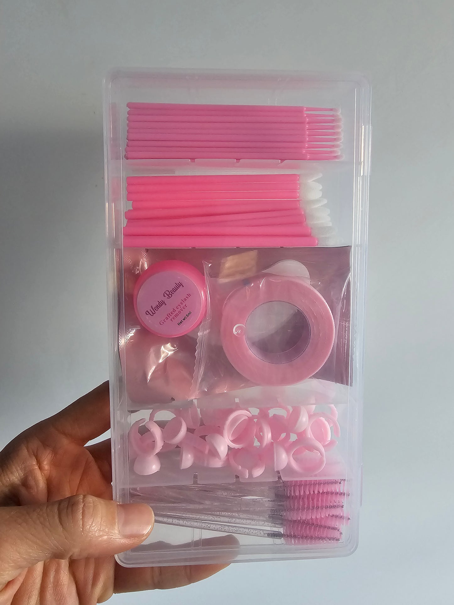 Wendy Beauty Lash Tool Organizer Kit – Piece Eyelash Accessories Set