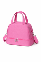 Double Compartment Insulated Lunch Bag – Multi-Pocket Cooler - LX32