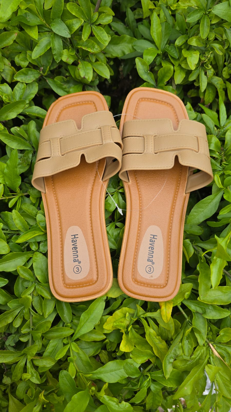 Cut-Out Strap Slide Sandals – Minimalist Slip-On Flats