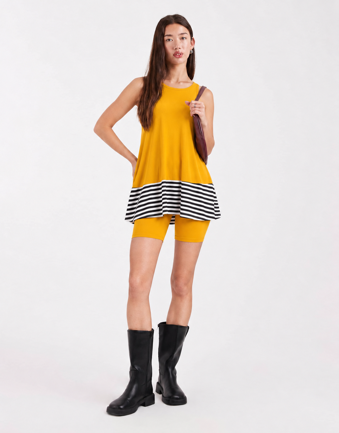 Summer Energy Sleeveless Shorts Set