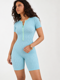 Textured Contour Active Jumpsuit