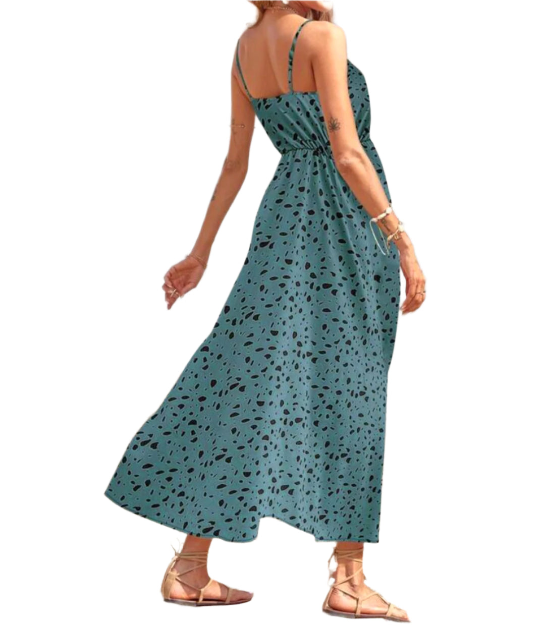 Flowy Spaghetti Strap Dress  Chic Style