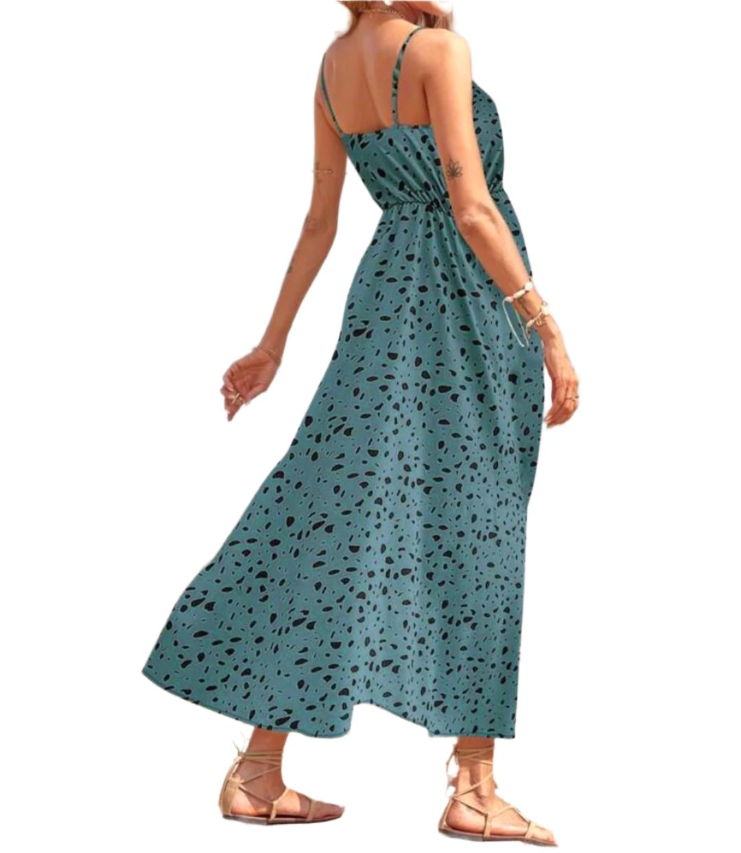 Flowy Spaghetti Strap Dress  Chic Style