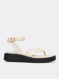 Solara Ankle-Strap Flatform Sandals