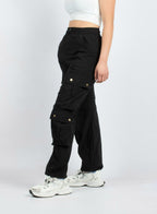 Trendy Multi-Pocket Cargo Pants for Women - W0806