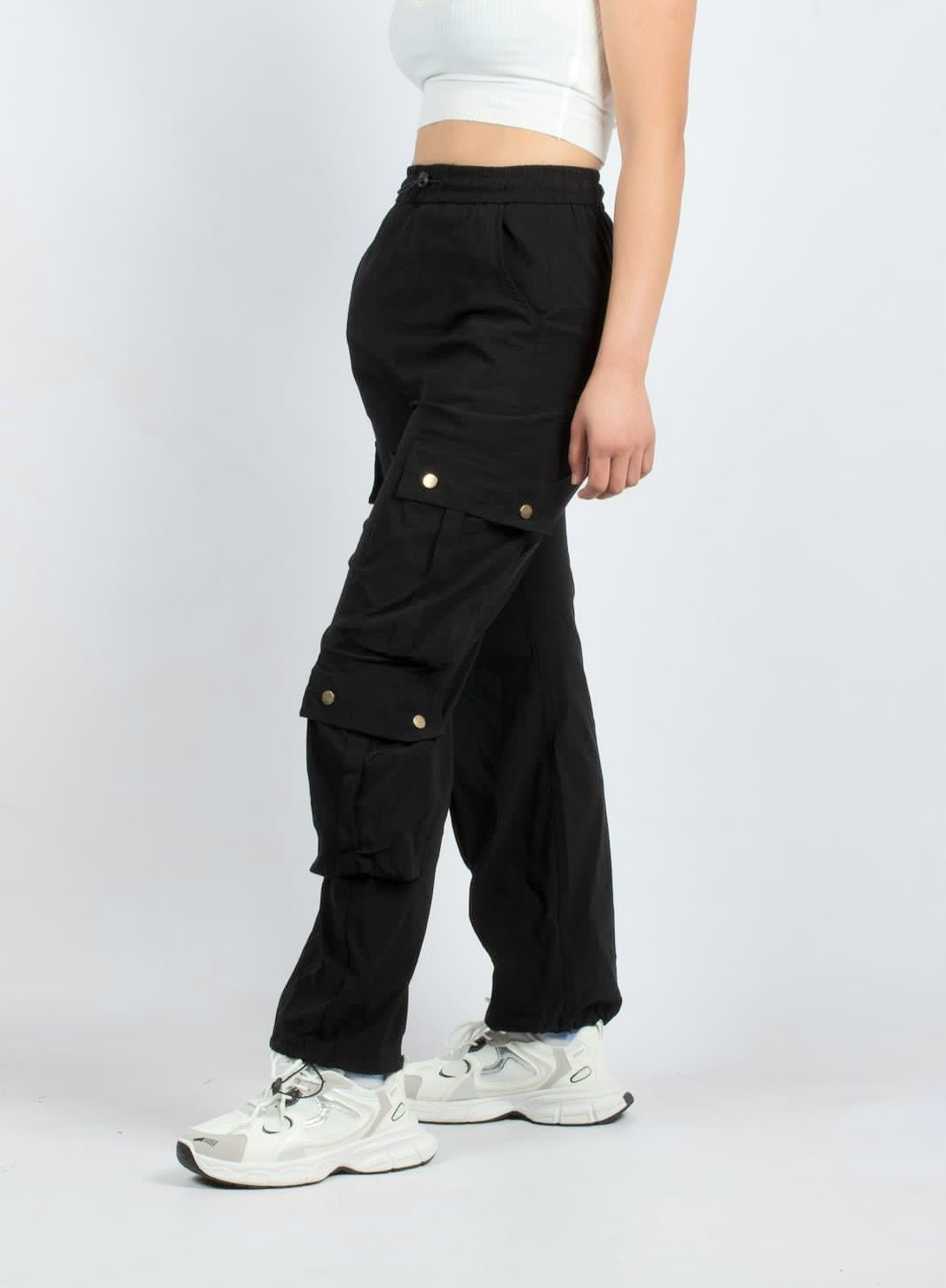 Trendy Multi-Pocket Cargo Pants for Women - W0806