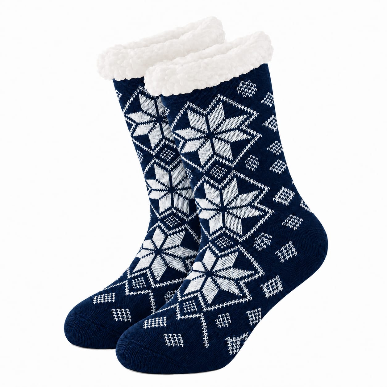 Women’s Fleece-Lined Anti-Slip Socks 1PC
