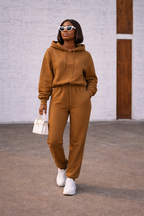 Unique Silhouette Oversized Hoodie & Jogger Set