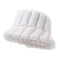 Plush Faux Fur Bucket Hat