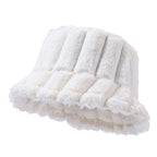 Plush Faux Fur Bucket Hat