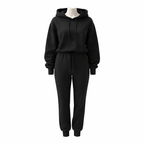 Unique Silhouette Oversized Hoodie & Jogger Set