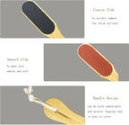 Double-Sided Wooden Foot File – 1PC