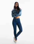 Best Product Title: Defined Button-Front Skinny Jeans ST6