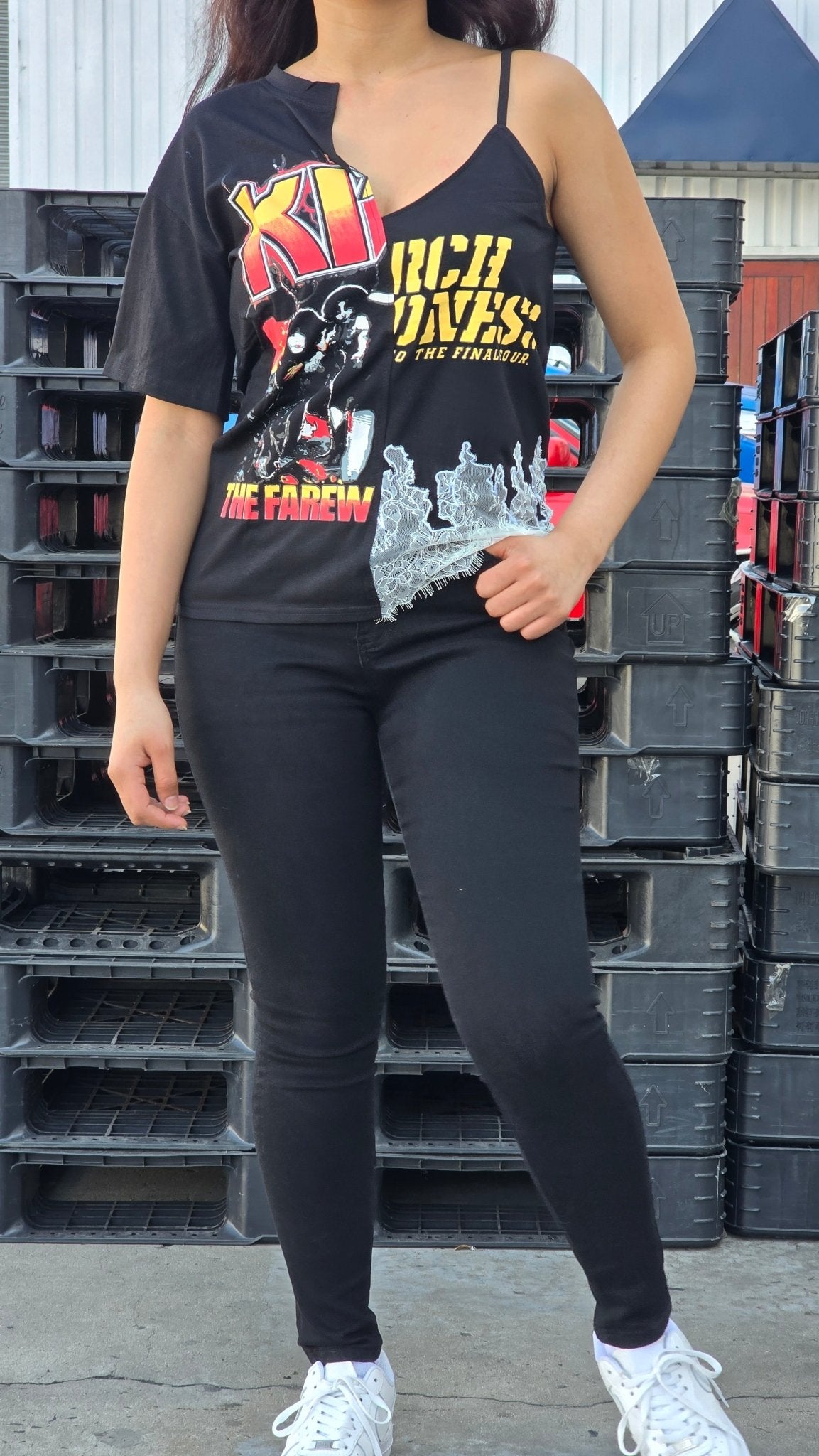 Graphic Y2K Street Style T-Shirt Top - XD21