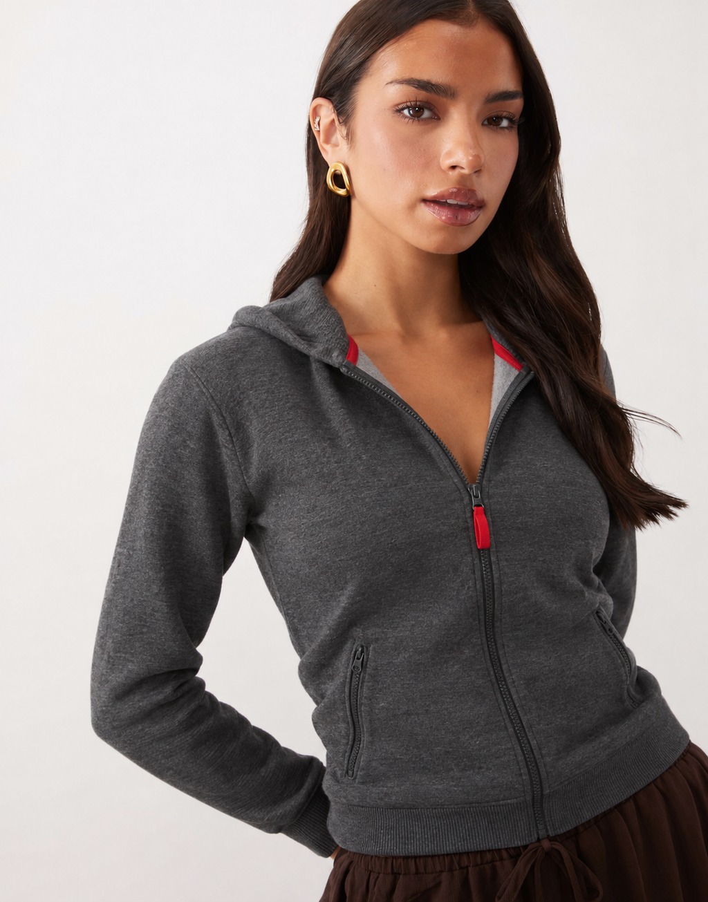 Cozy Casual Zip Up Hoodie