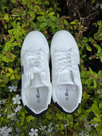 Women’s  Casual Sneakers – Classic Lace-Up Fashion Trainers