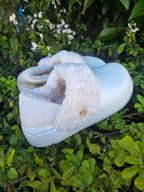 Cloud Comfort Plush Platform Slippers