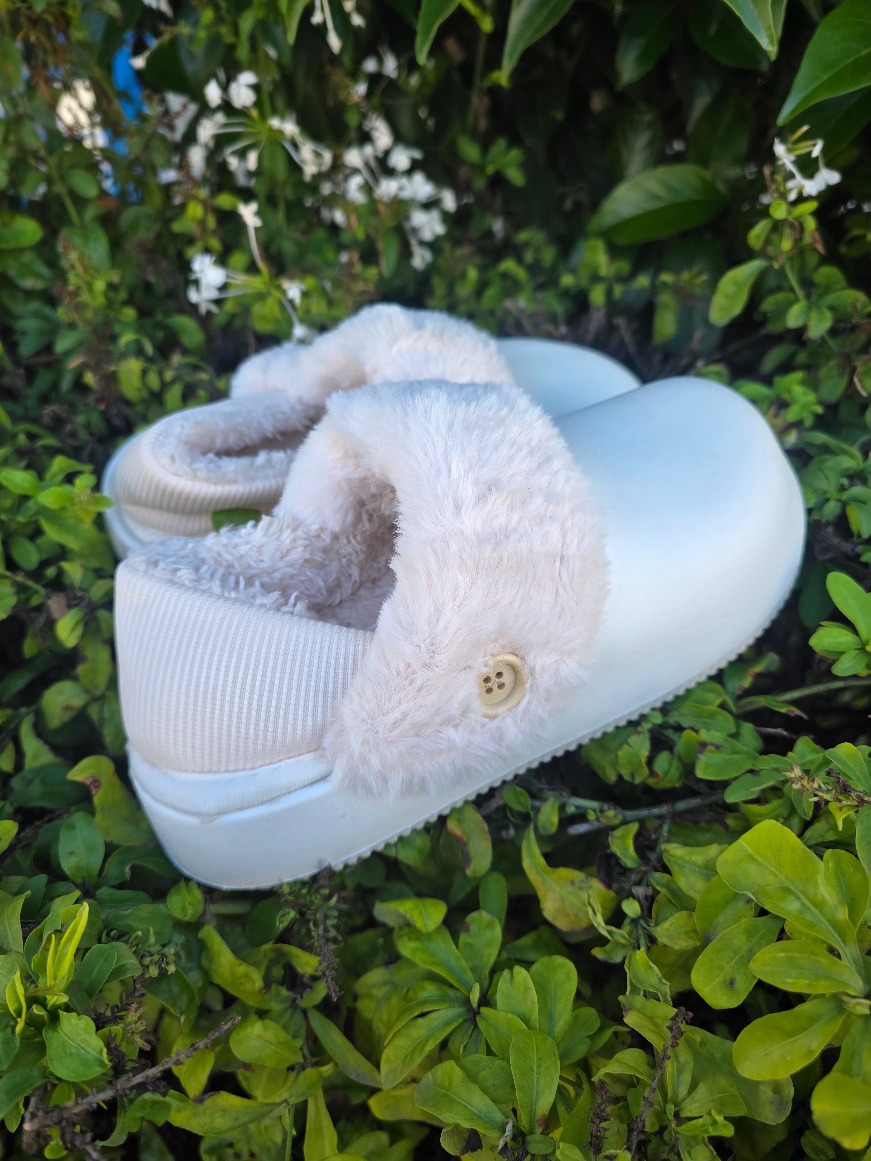 Cloud Comfort Plush Platform Slippers