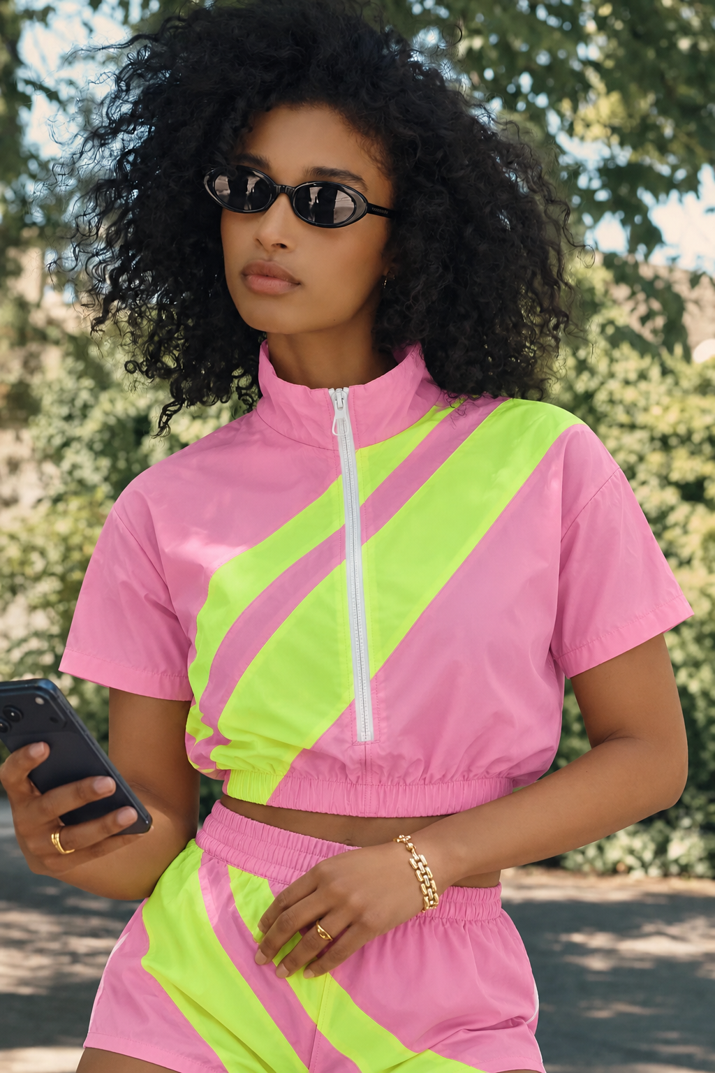 Retro Lightweight Two Piece Shorts Set