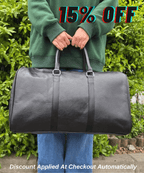 Gym PU Leather Bag – Durable & Stylish Sports Carryall