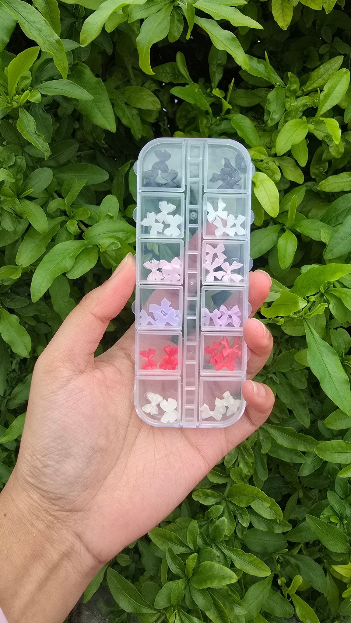 Colourful Bow Nail Art Set – 3D Bow Charms for Creative Nails