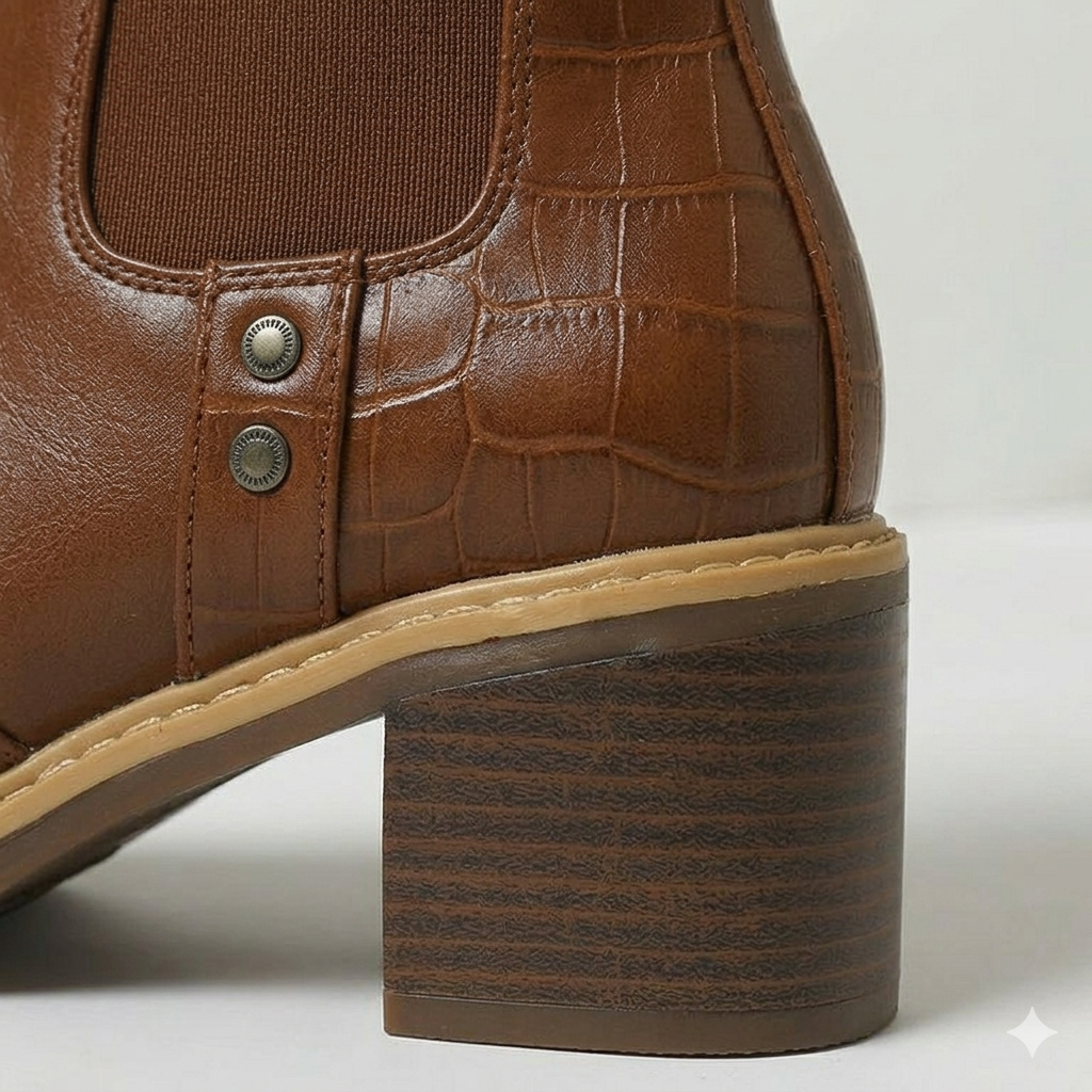 Urban Edge Chelsea Block Heel Boots