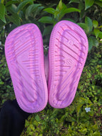 Fluffy Button Strap Platform Slippers
