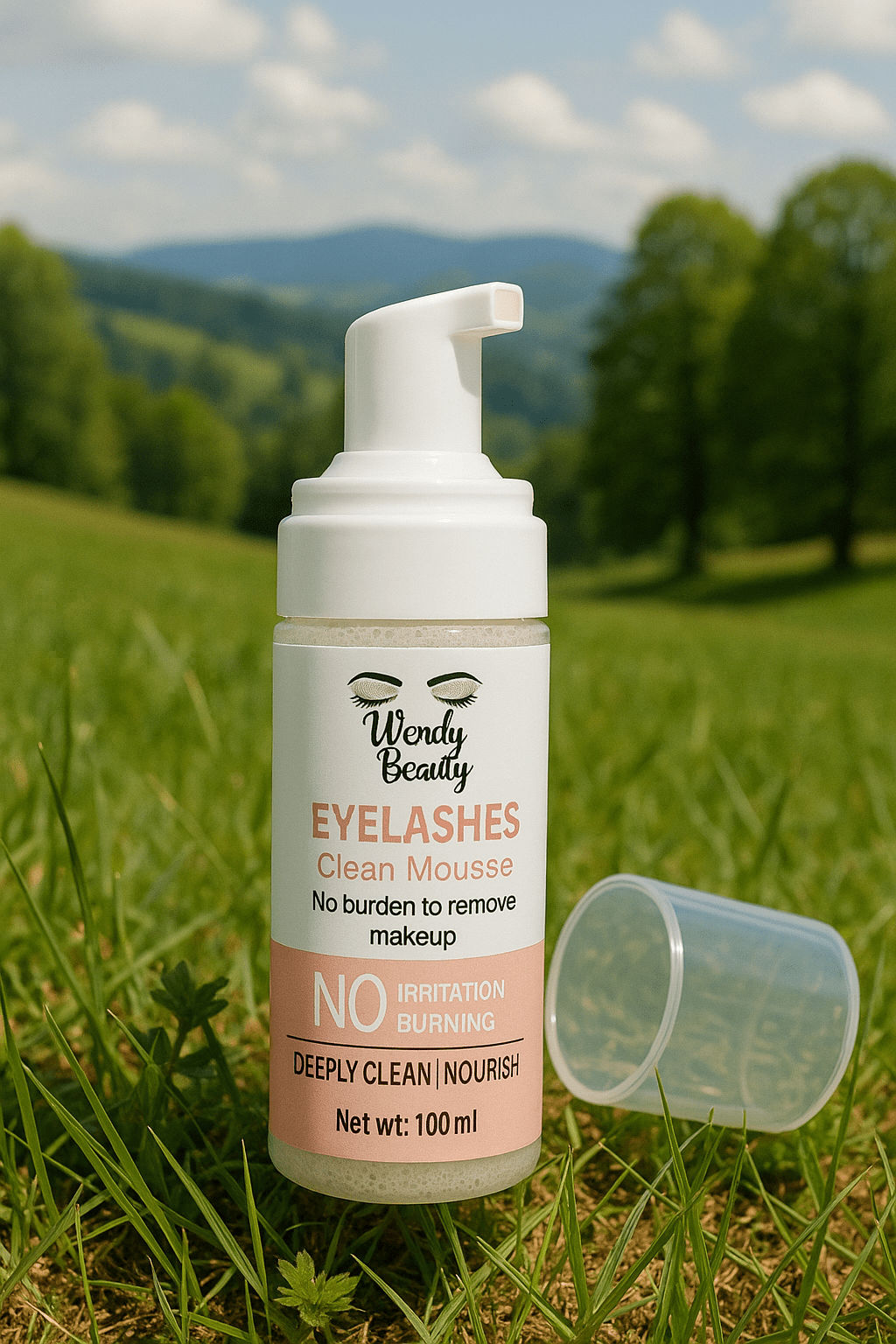 Wendy Beauty Eyelashes Cleansing Mousse – 100ml