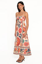 Ornamental Bloom Cami Maxi Dress