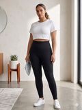 High-Waisted Waist Patterned Leggings