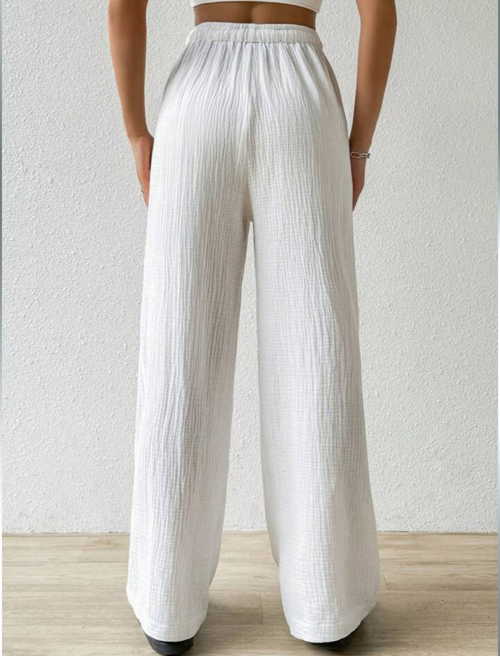 Cloudsoft Wide-Leg Beach Pants