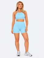 Halter Neck Crop Top Active Set