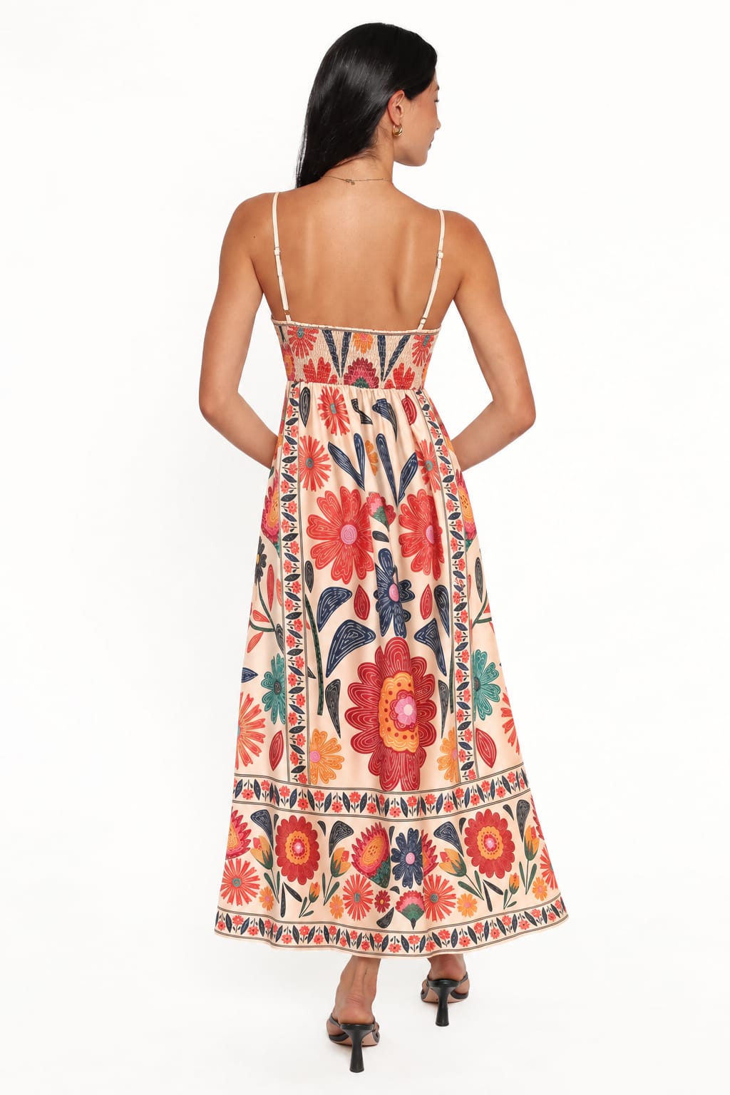 Ornamental Bloom Cami Maxi Dress
