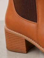 Classic Comfort Chelsea Block Heel Boots