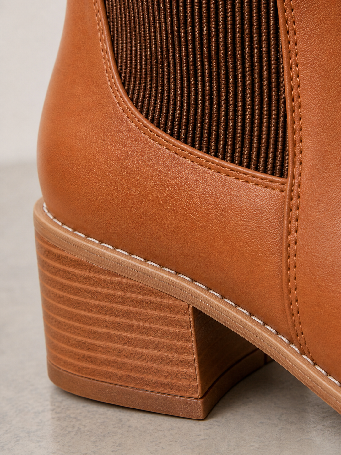 Classic Comfort Chelsea Block Heel Boots